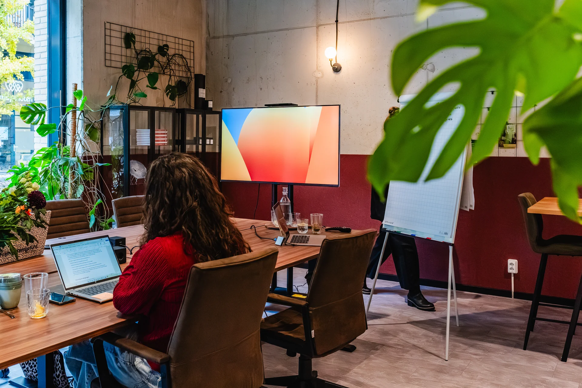 Vergaderruimte sfeer